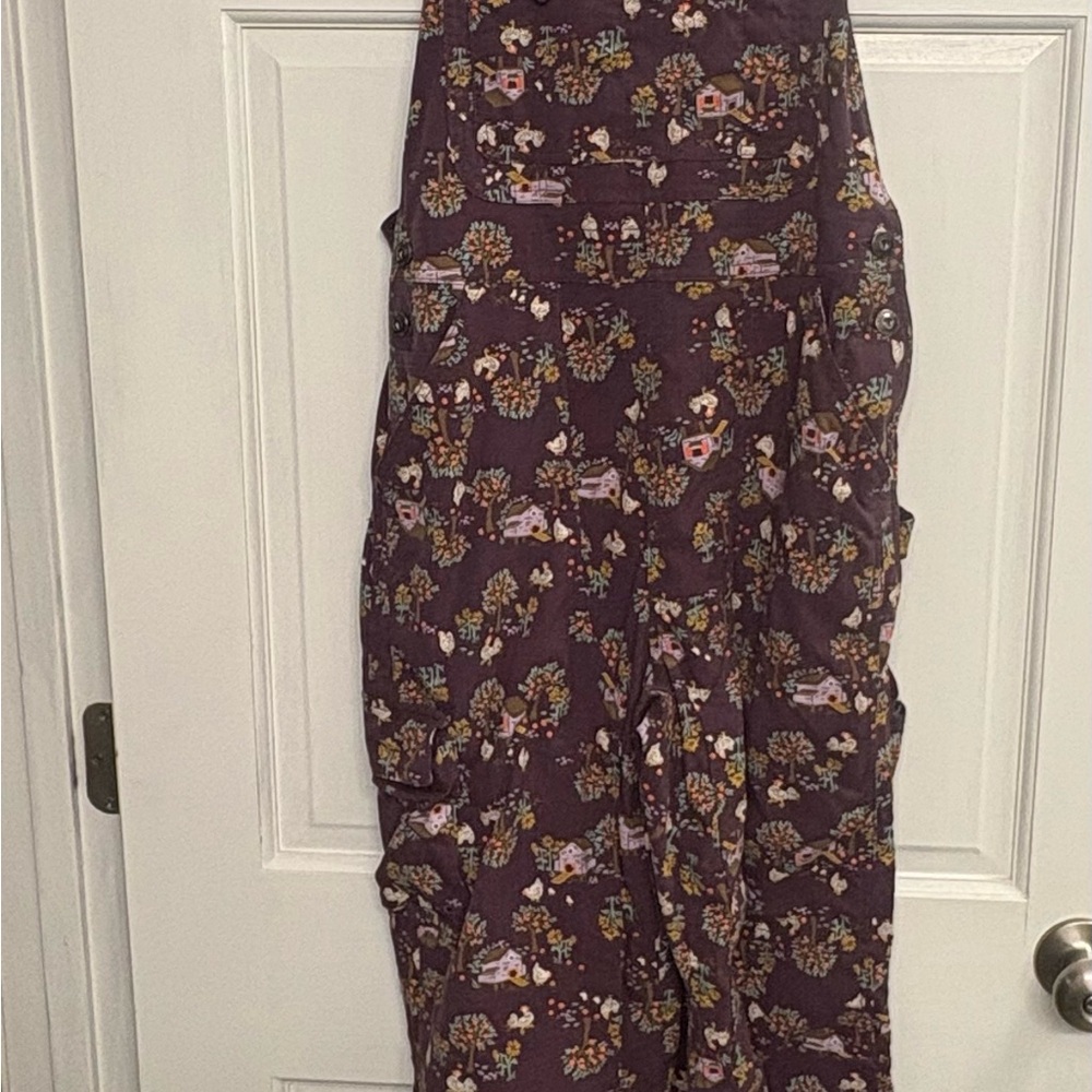 Floral Purple Jumpsuit